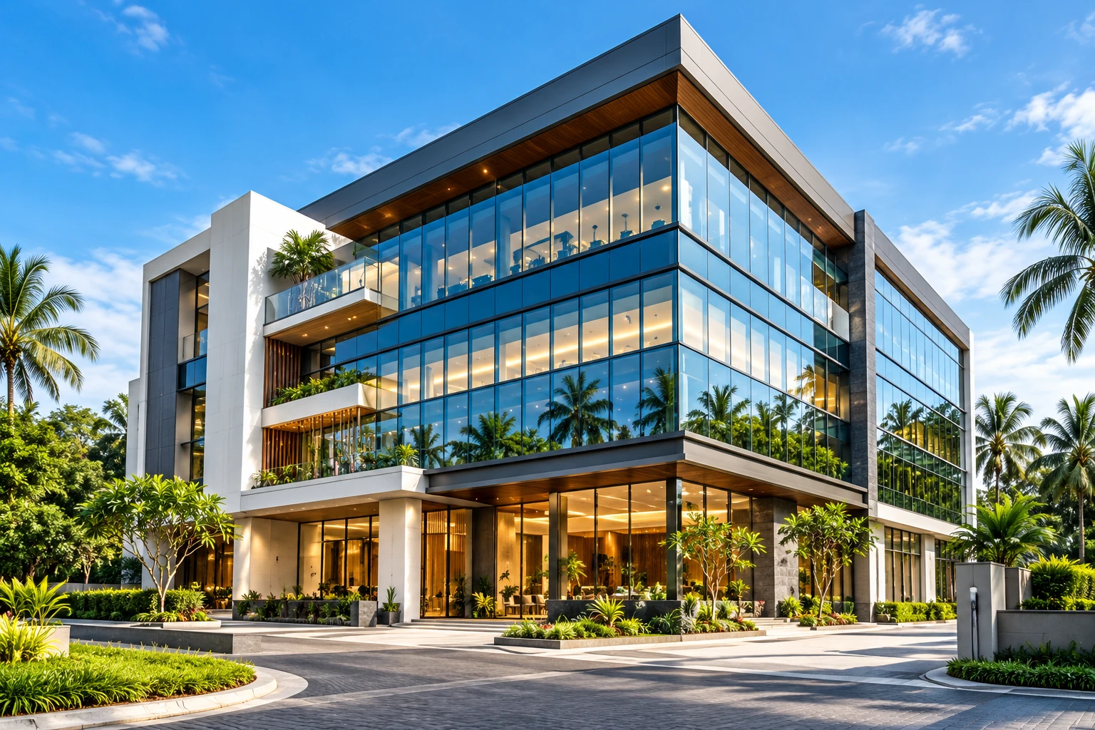 Commercial office building