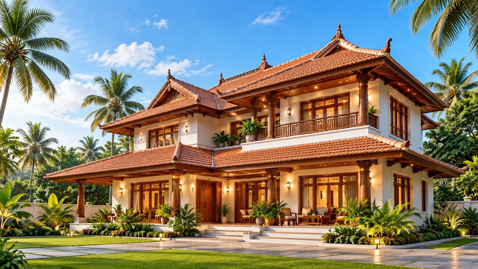 Kerala-style traditional home