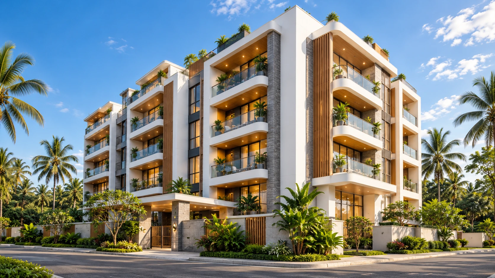 Residential apartment project