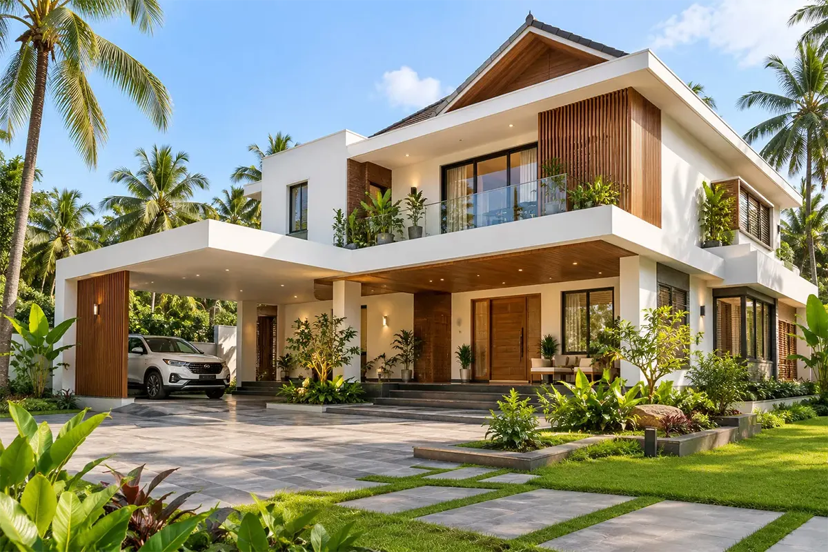 Contemporary private villa